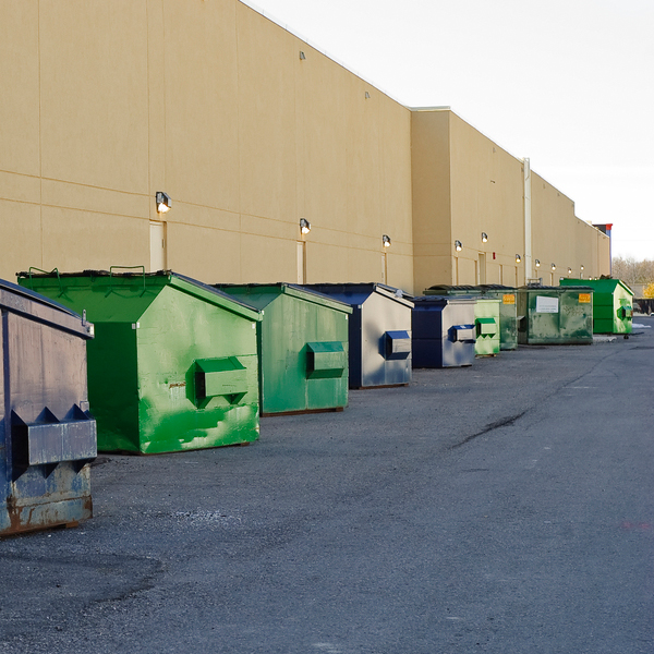 who rents roll-off trash containers